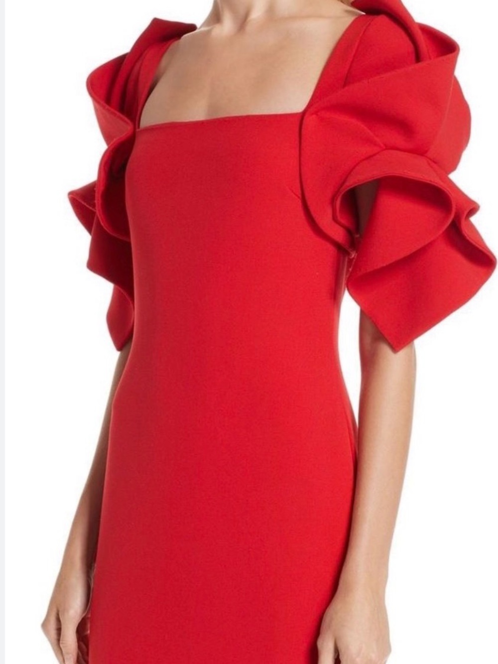 Like New- Bagley Mischka Origami sleeve Women’s Dress Size 4